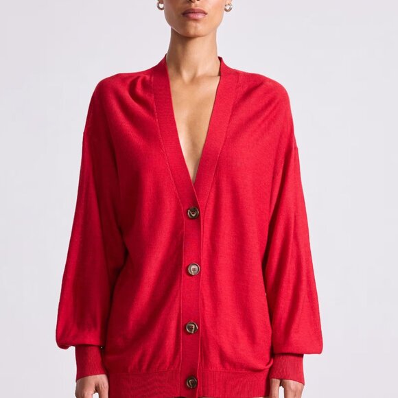 Apiece Apart Drippy Tissue Cardigan - Picture 2 of 5